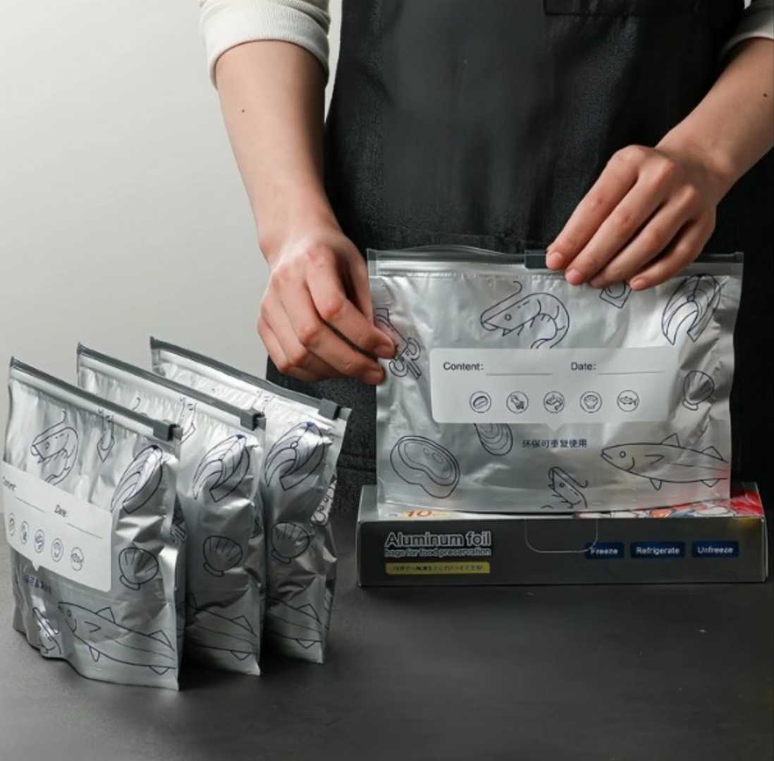 Aluminium,Foil,Seal,Zipper,Bags