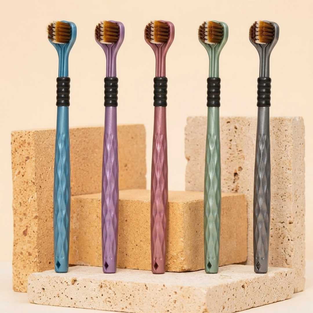 (2,pis),3-Side,Toothbrush,set