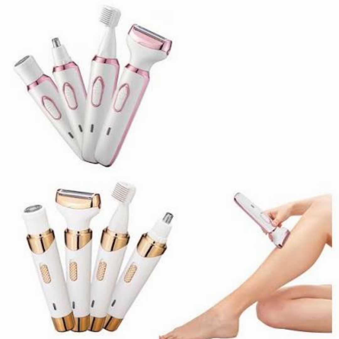 4-in-1,Rechargeable,Lady,Shaver,Beauty,Kit,–,SN-8866
